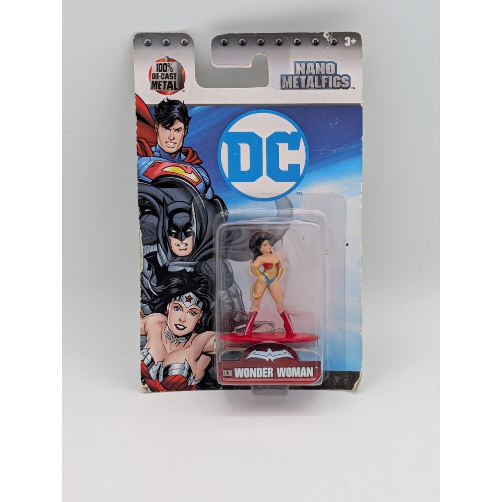 DC Nano Metalfigs Wonder Woman Jada Toys Diecast Mini Figure Sealed New